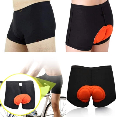 Pantalones cortos de ciclismo ropa interior transpirable a prueba de golpes MTB bicicleta pantalones cortos bicicleta ropa interior Foto 1 de 4