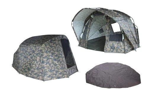 Bivvy 2Man Fort Knox Ghost plus Winterskin und Bodenplane - Bild 1 von 1