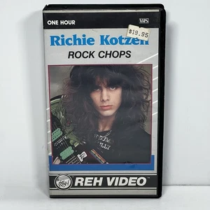 REH Video Richie Kotzen Rock Chops VHS - Picture 1 of 4