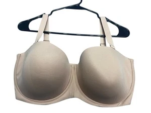 SKIMS Fits Everybody Strapless Wired Bra Clay New Size 32DDD - Picture 1 of 6