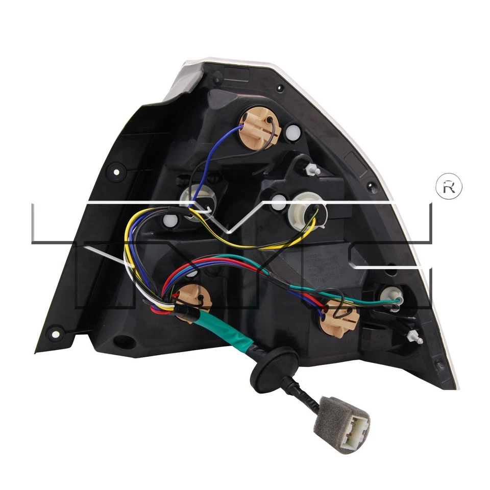 Conjunto de luces traseras certificadas TYC 11-6333-90-9 CAPA para Chevrolet Aveo 09-11 Foto 1 de 4