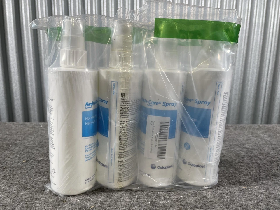 Coloplast Bedside-Care No-Rinse All-Body Wash Spray Cleanser 8oz 4-Pack COL1762 - Image 1 of 4