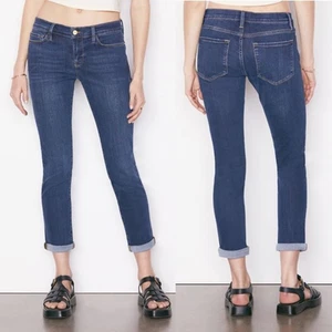 Pantalones de mezclilla para mujer Le Garcon azul Boyfriend con montura talla 24 nuevos con etiquetas $239 - Imagen 1 de 8