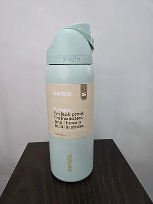 Botella de agua de acero inoxidable Owala FreeSip / 32 oz / Color: Summer Paradise Foto 1 de 4