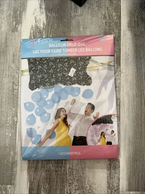 Bolsa Gota Globo Revelación Género Rosa o Azul Ducha *GLOBOS NO INCLUIDOS* Foto 1 de 2