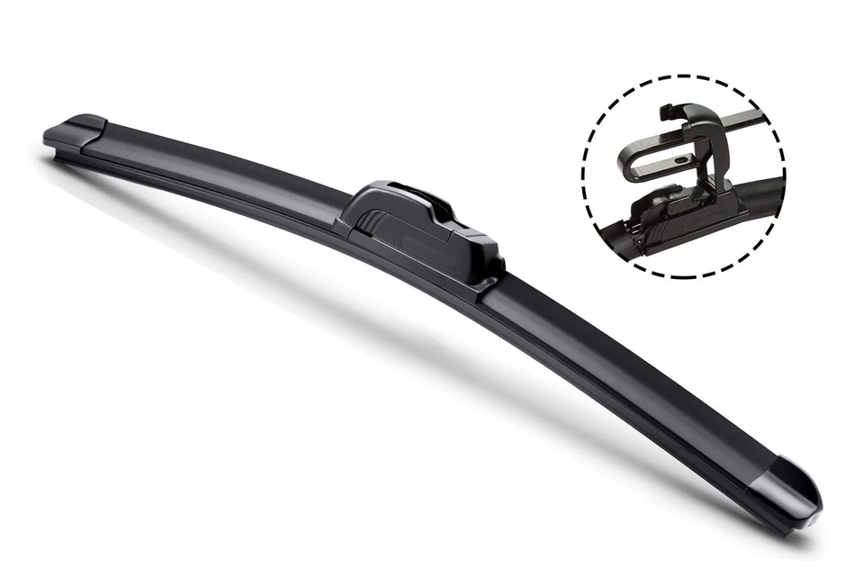 21" (533mm) ALL SEASON U or J Hook BRACKETLESS WINDSHIELD WIPER BLADE M429 - Image 1 of 4