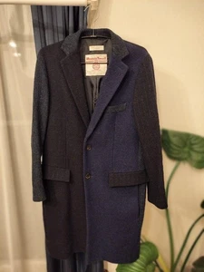 BEAUTY&YOUTH Harris Tweed Two-Tone Chester Coat - Picture 1 of 4