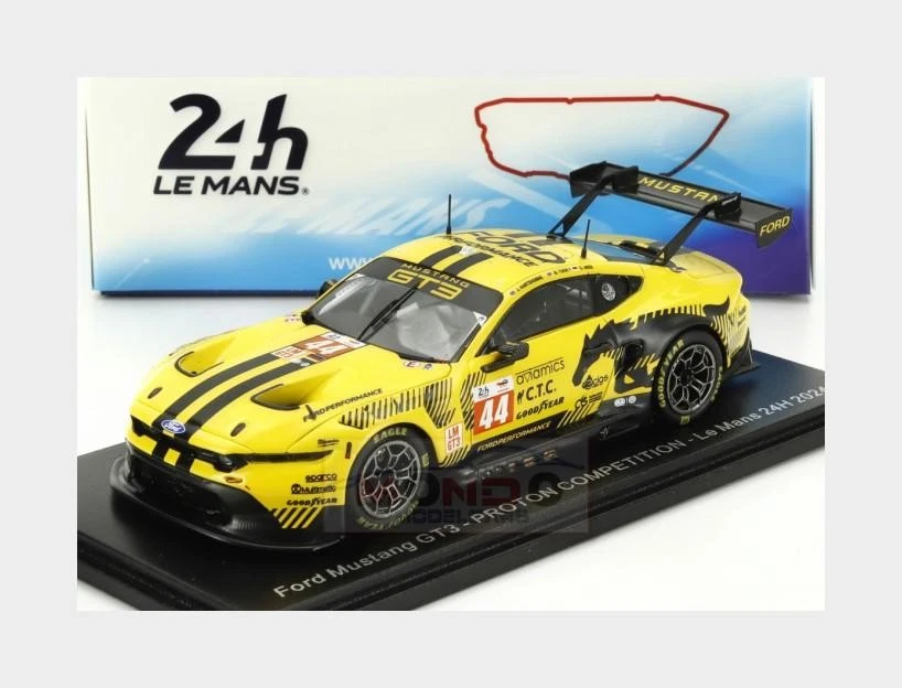 1:43 SPARK Ford Mustang Gt3 Coyote #44 Le Mans 2024 Mies Tuck Hartshorne S9148 - Immagine 1 di 2