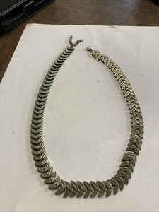 Alte Halskette Halsreif aus Silber 20. Jh. 26 Gramm - Bild 1 von 11