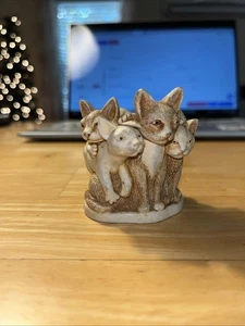 Harmony Kingdom Katzen Schmuckkästchen Make in England - Bild 1 von 7