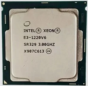Intel Xeon E3-1220 V6 LGA1151 CPU Processor SR329 3.0GHz Quad Core 72W 8MB - Picture 1 of 2