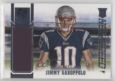 2014 Panini Elite New Breed Materials /299 Jimmy Garoppolo #23 Rookie RC - Image 1 of 2