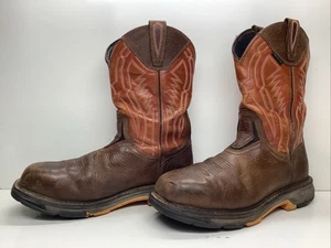 BOTAS HOMBRE ARIAT ATS WORK PUNTERA CUADRADA CARBONO MARRÓN TALLA 10 D - Imagen 1 de 10
