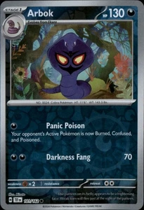 Arbok - Reverse Holo Common SV05: Temporal Forces 101/162 NM - Picture 1 of 2