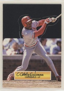 1989 Donruss All-Stars Pop-Ups Vince Coleman