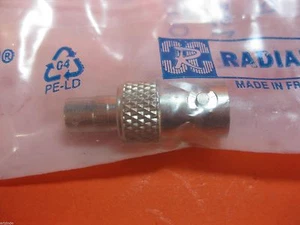 Radiall R191-215-000 R191215000 SMB Female - BNC Female Straight Adapter (New) - Picture 1 of 4