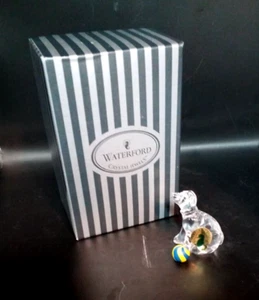 RARE Waterford Labrador Retriever Dog Crystal Cannie Capers with BALL - Picture 1 of 4