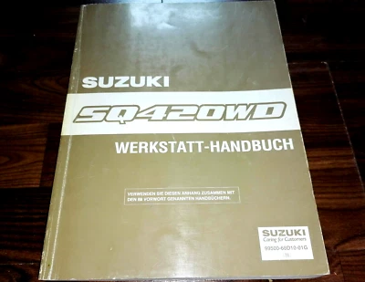 SUZUKI GRAND VITARA SQ420WD TDI Turbo Diesel Common Rail 2001 WERKSTATTHANDBUCH - Bild 1 von 4
