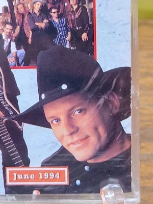 Sealed NIP June 1994 New Country Magazine Cassettes Willie Nelson Travis Tritt - Image 1 of 4