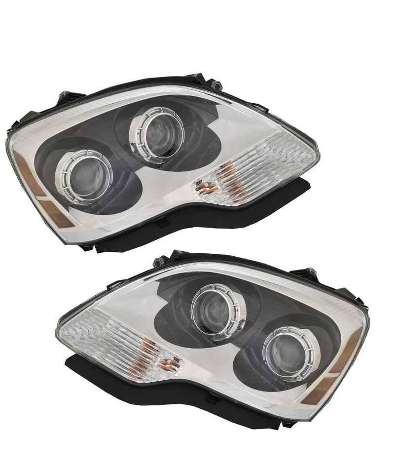 FIT GMC ACADIA 2007-2012 FAROS OCULTOS FAROS LÁMPARAS BOMBILLAS LASTRE PAR Foto 1 de 4