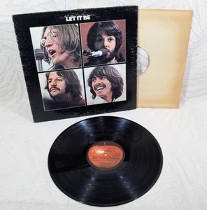 THE BEATLES LET IT BE RED APPLE AR34001 PHIL+RONNIE SPECTOR VINYL RECORD - Imagen 1 de 23