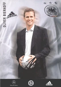 Oliver Bierhoff UH  DFB Nationalmannschaft original signiert Autogramm AK 4374 A - Picture 1 of 1