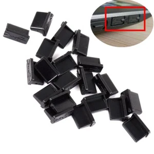 20 un. PVC goma suave tipo A hembra USB tapones protector antipolvo cubierta de tapón - Imagen 1 de 7