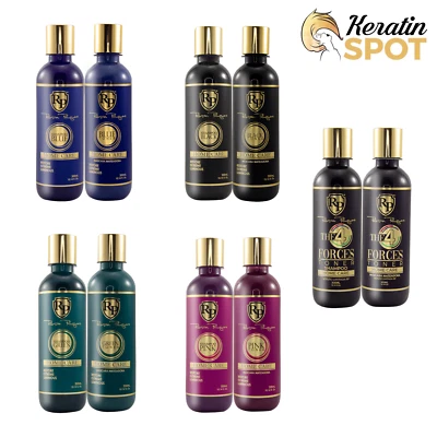 Robson Peluquero Toning Home Care Kit Green Blue Black Pink 4 Forces - RP - Image 1 of 2