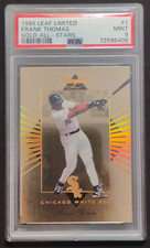 1994 Leaf LIMITED GOLD STAR Frank Thomas PSA 9 MINT!!! POP 10 !!!! #'d/10,000!!!