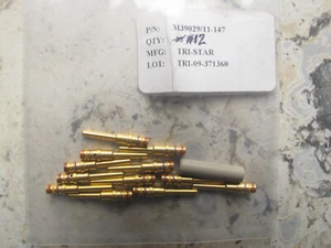 Mil Spec Buchsenkontakte, Größe 12 - Tri-Star Electronics - M39029/11-147, Posten (12) - Bild 1 von 3