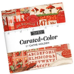 Curated In Color Moda Charm Pack 42 100% Cotton 5" Precut Fabric Squares - Picture 1 of 2