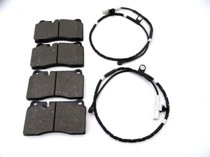 Aston Martin Db9 V8 Vantage front brake pads + 2 wear sensors  Low Dust - Picture 1 of 6