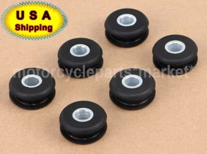 Gas Tank Mounts Rubber Grommets For Harley Heritage Softail Springer Fatboy FXST - Foto 1 di 8