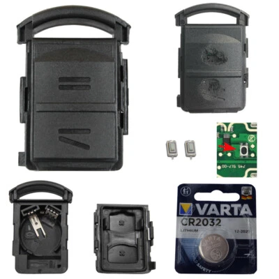 Autoschlüssel 2 Tasten Gehäuse passend für Opel Corsa C Combo Astra Agila Meriva