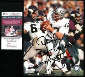 KEN STABLER Signed Autographed 8x10 Photo ~ JSA Authenticated - Picture 1 of 1
