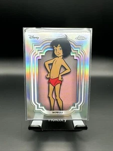 2024 TOPPS CHROME DISNEY! MOWGLI! CHROME REFRACTOR! ‘THE JUNGLE BOOK’ - Picture 1 of 2