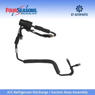 For 1994 Lincoln Continental Discharge  Suction Line Hose Assy 4 Seasons - Image 1 of 4