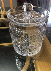 Waterford Crystal Colleen Short Stem Biscuit Barrel & Lid - Picture 1 of 11