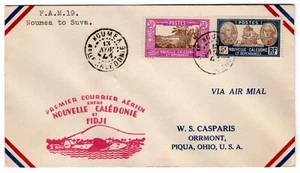 FAM 19-22 PAA Clipper Flight Noumea - Suva Fiji 1941 - Picture 1 of 2