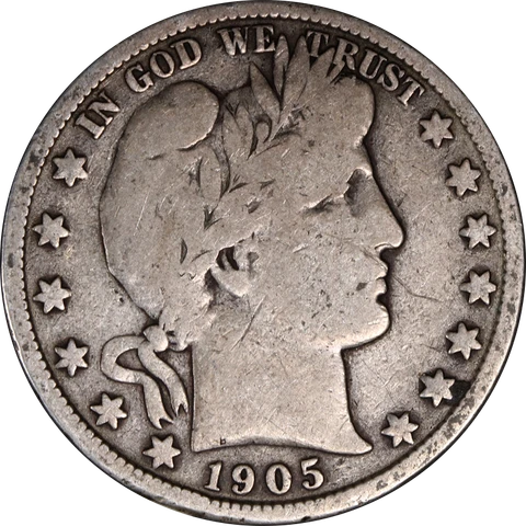 1905-S Barber Half Dollar Great Deals From The Executive Coin Company Cover
