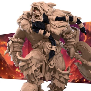 Héroe Orco - Bárbaro / Luchador - Morder la Bala - Mazmorras y Dragones - Imagen 1 de 9