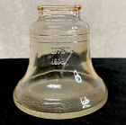 Carnival Glass Liberty Bell Vintage Bank 1950's Anchor Hocking