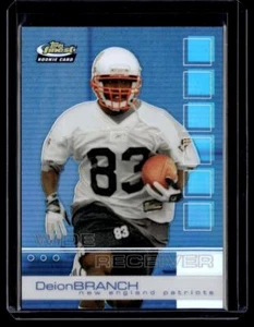 2002 Topps Finest Refractor Deion Branch RC 134/250 New England Patriots #103 - Picture 1 of 2