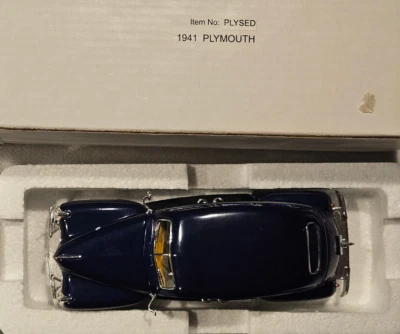 Signature Models 1:32 1941 Plymouth Die Cast New In Box 32311 - Image 1 of 4