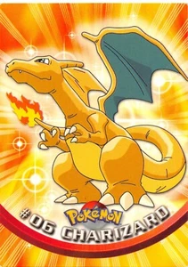 CHARIZARD #06 - Logo VERDE - NO HOLO - SERIE 1 - TOPPS Tarjeta Pokémon - LP - Imagen 1 de 2