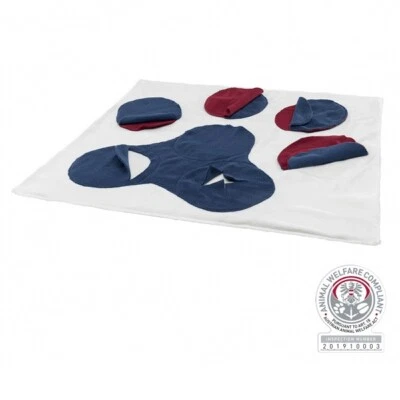 Treat Dispenser Dog Toy Trixie Sniffing Blanket Snack Feeder Puzzle Game Level 1 - Image 1 of 4