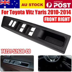 Front Driver Right Armrest Upper Panel Switch For Toyota Vitz Yaris 2010-2014 RH - Picture 1 of 12