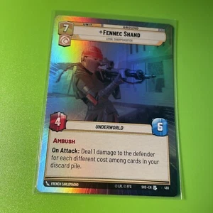 Fennec Shand Loyal Sharpshooter Hyperspace Foil Shadows the Galaxy SHD EN U 488 - Bild 1 von 3