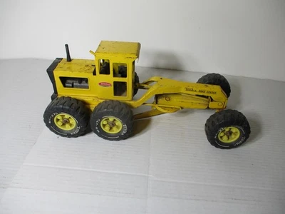Vintage Tonka Pressed Steel Road Grader Construction Toy Truck - Image 1 of 4