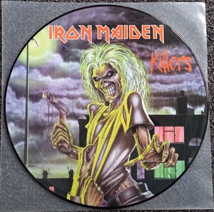 IRON MAIDEN - Killers (1981) - Rare Pic Disc LP - Dianno - Picture 1 of 5